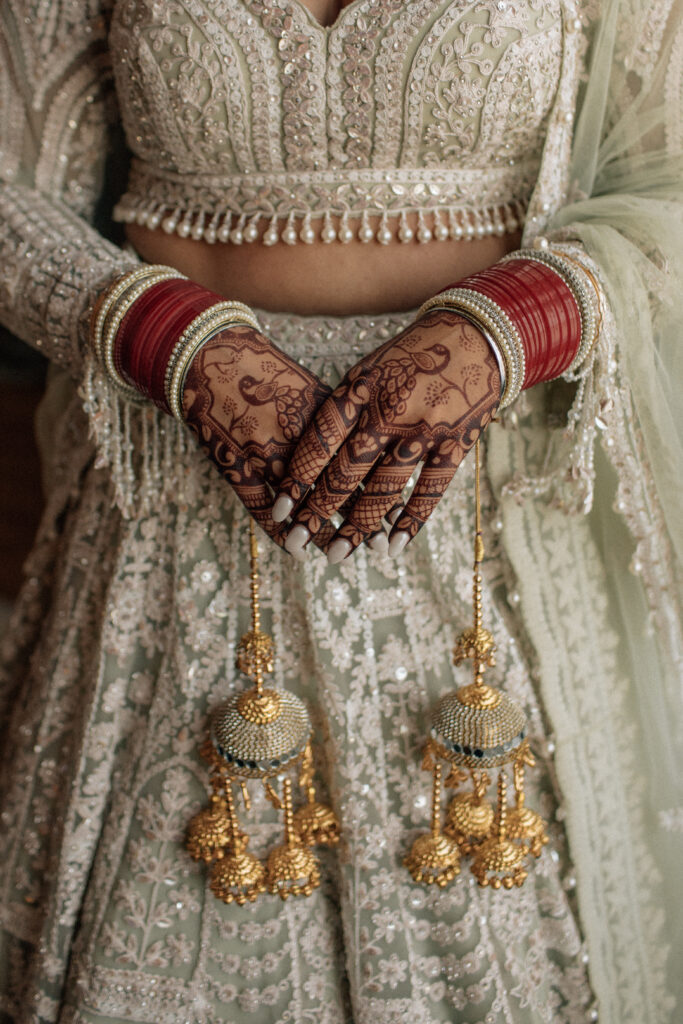 henna tattoos for an indian wedding at chateau lill